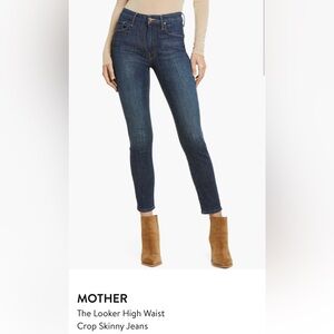 MOTHER Dark Blue Skinny Jeans- Size 25